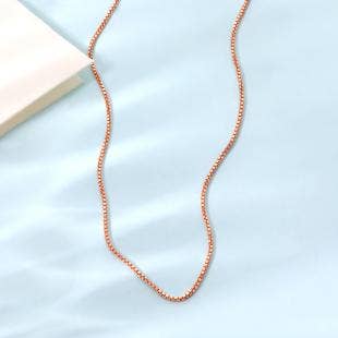 Classic Elegance Gold Box Chain
