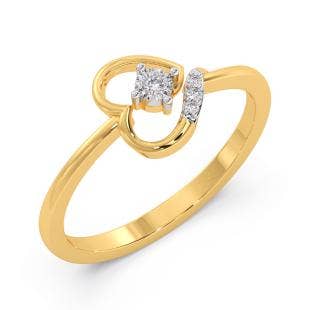 Just Hearts Miracle Plate Diamond Ring