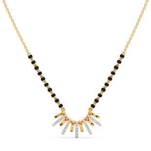 Bergamot Diamond Mangalsutra