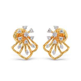 Camellia Diamond Earrings