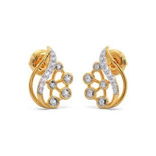 Magical Realm Diamond Stud Earrings