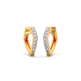 Celestial heights Diamond Hoop Earrings