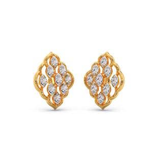 Chandrak Diamond Stud Earrings