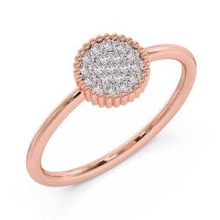 Hansuja Cluster Diamond Ring
