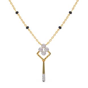 Unlock The Key Diamond Mangalsutra