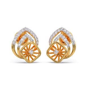 Zenith Diamond Stud Earrings