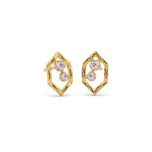 Senarius Diamond Stud Earrings