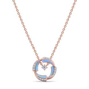 Focal Point Diamond Pendant Necklace