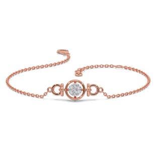 New Moon Diamond Chain Bracelet