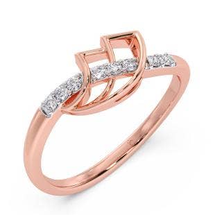 Flow Of Rhythm Diamond Ring