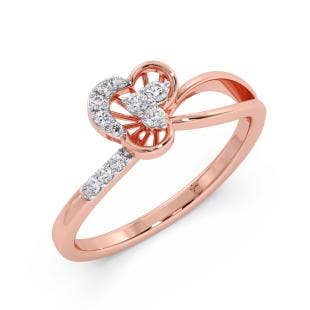 Floral Opulence Diamond Ring