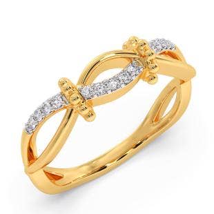 Twist And Turns Diamond Ring