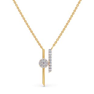 Royal Seal Diamond Pendant Necklace