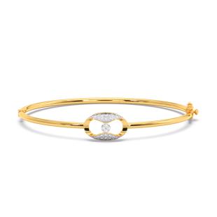 Fairytale Story Diamond Oval Bracelet