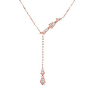 Magnificent Swing Diamond Lariat Necklace