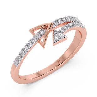 Arrow Of Faith Diamond Ring
