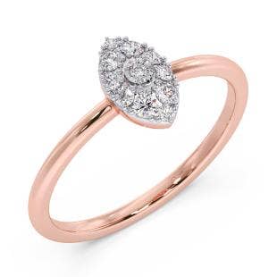 Lover Of Marquise Miracle Plate Diamond Ring