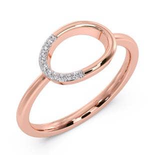 Oval Simplicity Diamond Ring