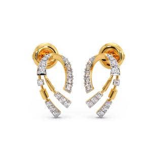 Jewel Storm Diamond Stud Earrings