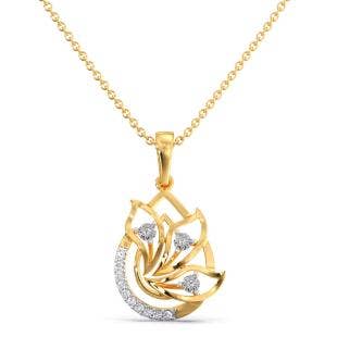 Budding Beauty Diamond Pendant