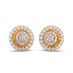 Sparkle And Shine Diamond Stud Earrings