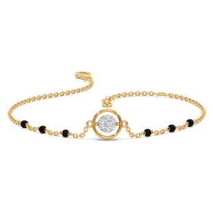 Forever Happiness Diamond Mangalsutra Chain Bracelet
