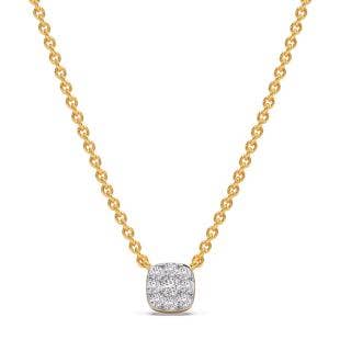 Simple Looks Diamond Pendant Necklace