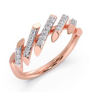 Elite Slants Diamond Ring
