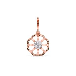 Flower Of Spring Diamond Charm