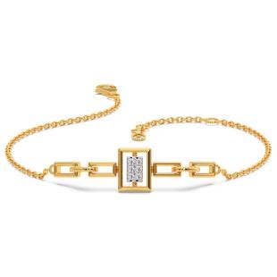 Glorious Links Diamond Chain Bracelet