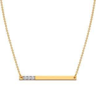 Minimal Craze Diamond Pendant Necklace
