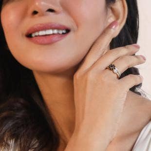 Binding Vows Diamond Mangalsutra Ring