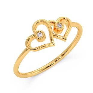 Brave Hearts Diamond Ring
