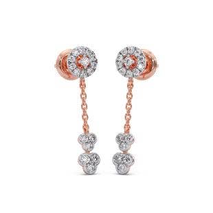 Charismatic Drops Diamond Dangle Earrings