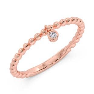 Minimal Style Diamond Ring