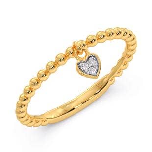Jewel Drop Diamond Ring