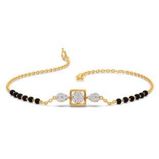 Beauty Queen Diamond Mangalsutra Chain Bracelet