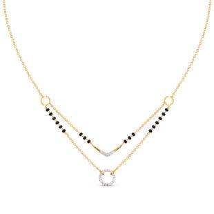 Simply Happy Diamond Mangalsutra