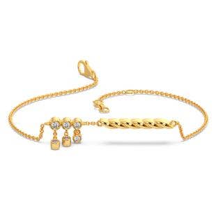 Snowmelt Diamond Chain Bracelet