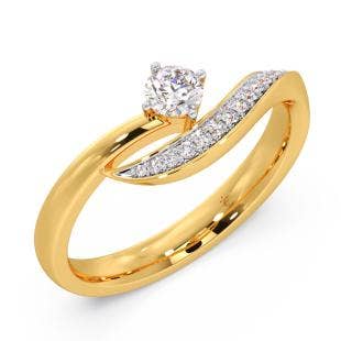 Serene Joy Solitaire Diamond Ring