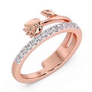 Gift Of Rose Diamond Ring