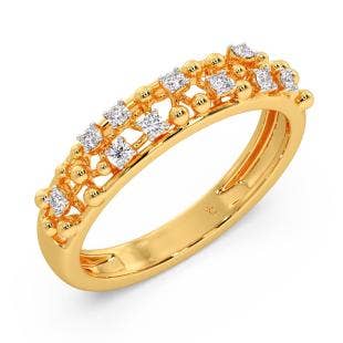 Bubble Drama Diamond Ring