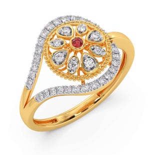 Golden Era Diamond Ring
