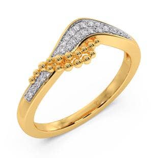 Bubble Fizz Diamond Ring