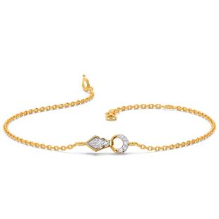 Orphic Diamond Chain Bracelet