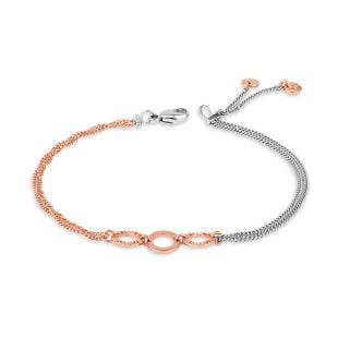 Dream Loop Platinum Chain Bracelet