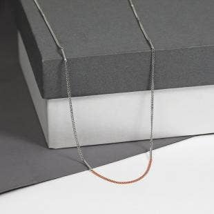 Revelation Platinum And Rose Gold Chain