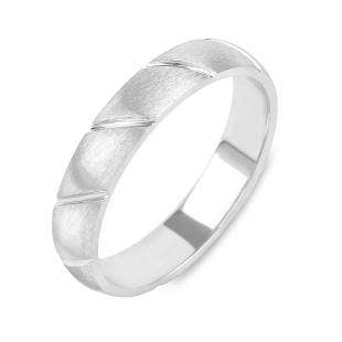 Tandem Platinum Band For Her