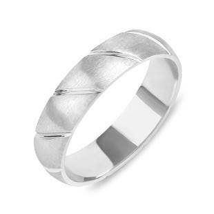 Tandem Platinum Band For Him
