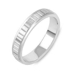 Adoration Platinum Band For Her